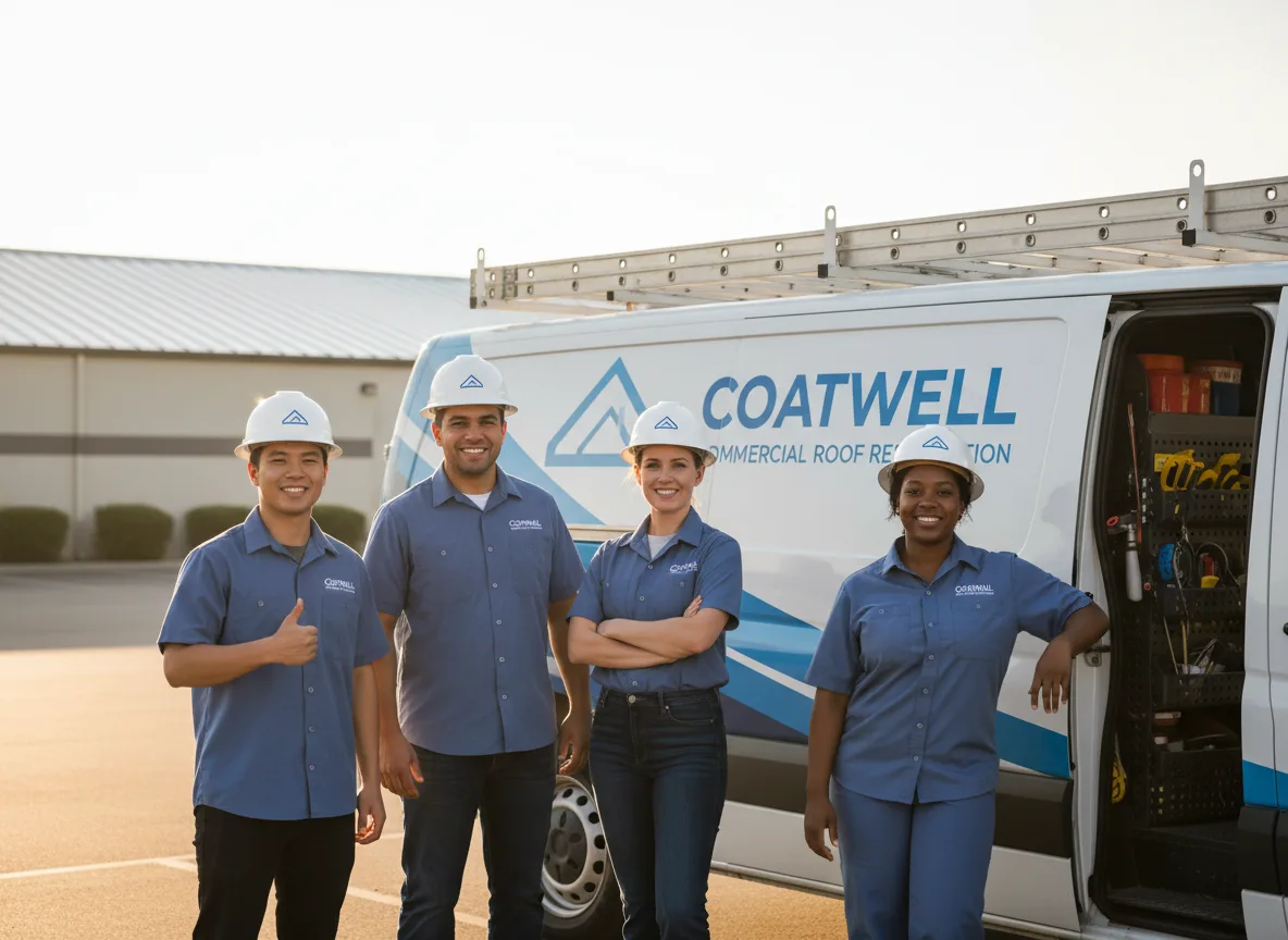 Commercial roof coating company in Eden, MD